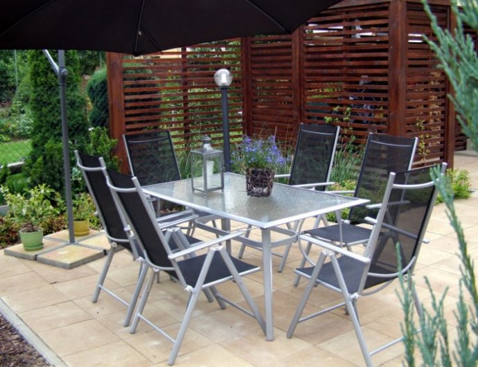 Pergola - drewutnia, praktyczne
