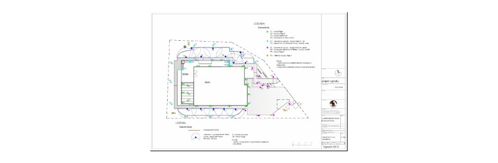 Projekt oświetlenia i nawodnienia