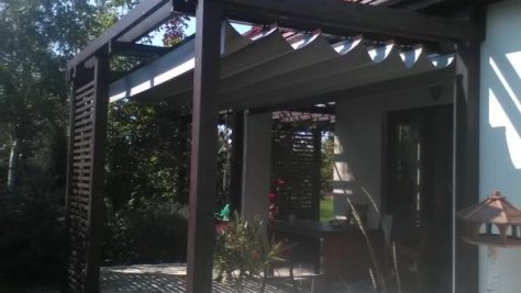 Pergola z zadaszeniem